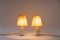 Rupert Nikoll Table Lamps with Fabric Shades by Rupert Nikoll, Vienna, 1950s, Set of 2 4