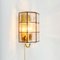 Mid-Century German Bubble Glass and Iron Wall Lights from Limburg, 1960s, Set of 3, Image 8