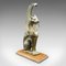 Butoirs de Porte Statue Chat en Bronze, Italie, 1850s, Set de 2 7