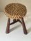 Tabouret Tripode en Bois, 1960 5