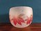 Large Art Nouveau Style Glass Bowl, 1980s, Image 2