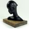 Small Art Deco Bust by Karl Hagenauer, 1930s 4