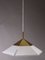 Hexic Pendant Lamp in Glass and Brass by J.T. Kalmar, 1980s 10