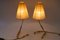 Vintage Tischlampe von Rupert Nikoll, 1950er, 2er Set 17