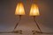 Vintage Tischlampe von Rupert Nikoll, 1950er, 2er Set 15