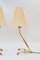 Lámpara de mesa vintage de Rupert Nikoll, años 50. Juego de 2, Imagen 4