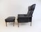 Leather Chair with Ottoman by Hans Olsen, 1960, Set of 2, Image 11
