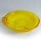 Vintage Italian Yellow Glass Dish, 1980s, Image 5