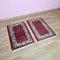 Tapis Indo Mir Vintage en Laine, 1960s, Set de 2 2