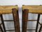 Vintage Country Straw Bar Stools, 1960s, Set of 4 13