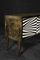 Scandinavian Sideboard in Birch with Hand-Painted Op-Art Pattern, 1960s, Image 21