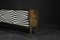 Skandinavisches Sideboard aus Birke mit handbemaltem Op-Art Muster, 1960er 18