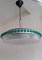 Vintage German Ceiling Lamp with Chrome-Plated Frame, 1960s, Image 3
