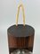 Vintage Wall Lamp in Wood and Glass from Temde, 1970s 15