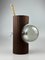 Vintage Wall Lamp in Wood and Glass from Temde, 1970s, Image 13