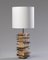 Brutalist Handcrafted Table Lamp in Concrete and Metal, 2020 2