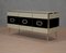 Italienisches Mid-Century Sideboard aus Glas & Messing, 2000 6