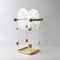 Hollywood Regency Acrylic and Brass Umbrella Stand, 1970s, Image 1