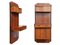 Mid-Century Modern Italian Wall Unit in Wood Brass and Painted Metal, 1960s, Image 20