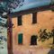 Pedroni, Country House with Garden, 1920s, Oil on Canvas, Framed 5