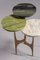 Handcrafted Side Table in Bronze with Multi-Level Marble Tops, 2022 7