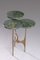 Handcrafted Side Table in Bronze with Multi-Level Marble Tops, 2022 3