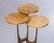 Handcrafted Side Table in Bronze with Multi-Level Marble Tops, 2022 8