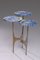 Handcrafted Side Table in Bronze with Multi-Level Marble Tops, 2022 1