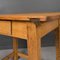 Small Vintage Worktable in Pine, Image 10