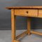 Small Vintage Worktable in Pine, Image 4