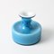 Blue Opaline Glass Naples Vase by Michael Bang for Holmegaard, 1960s 6