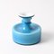 Blaue Naples Vase aus Opalglas von Michael Bang für Holmegaard, 1960er 3