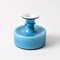 Blaue Naples Vase aus Opalglas von Michael Bang für Holmegaard, 1960er 4