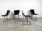 Vintage Calla Chairs by Antonio Ari Colombo for Arflex, 1970s, Set of 4 8