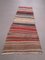 Turkish Narrow Kilim Runner Rug 1