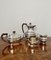 Edwardian Silver Plated Four Piece Tea Set, 1900s, Set of 4 3