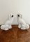 Large Victorian Seated Staffordshire Spaniel Dogs, 1880s, Set of 2, Image 2