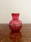 Victorian Cranberry Glass Jug, 1880s, Image 2