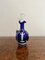 Mary Gregory Blue Glass Decanter, 1860s, Image 3