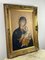 Virgen María, años 80, óleo sobre lienzo, enmarcado, Imagen 5