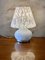 Mushroom Lamp in Opalino in Murano Glass, Venice, Italy, 1970s, Image 6