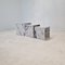 Italian Marble Nesting Tables, 1980s, Set of 3 8