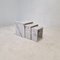 Italian Marble Nesting Tables, 1980s, Set of 3 1