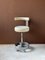 Tabouret Ajustable en Acier et Skaï de Siemens Sirona, Allemagne, années 60 5