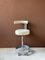 Adjustable Stool in Steel and Skai from Siemens Sirona, Germany, '60s 1