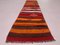 Turkish Narrow Kilim Runner Rug, Image 3