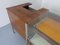 Large Exclusive Rosewood Steel & Glass Sales Counters, 1960s, Set of 3, Image 17