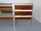 Large Exclusive Rosewood Steel & Glass Sales Counters, 1960s, Set of 3, Image 11