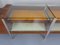 Large Exclusive Rosewood Steel & Glass Sales Counters, 1960s, Set of 3 27