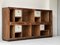 Industrial Wooden Shelf with Four Drawers and Shelves 1